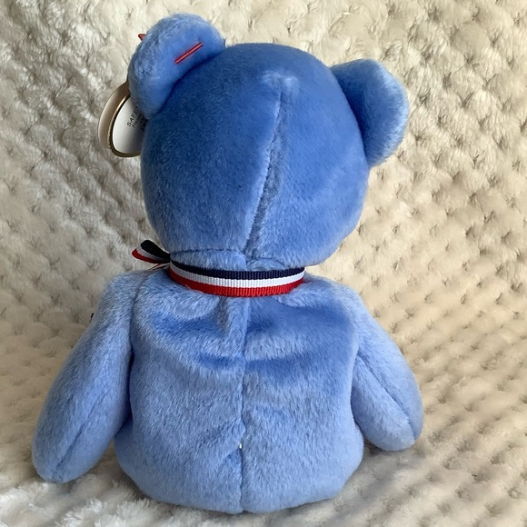 Ty Beanie Babies America Blue Bear American Red Cross 9/11/2001 - Picture 3 of 12
